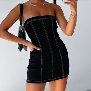 White Fox Mini Dress